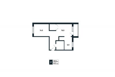 2-комнатная квартира Щелково-3, ул. Институтская 34 - фото 2